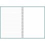 Diario Horizontal, turkoosi | Porin Konttorikone Oy