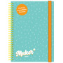 Maker+, turkoosi | Porin Konttorikone Oy