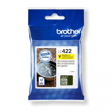 Brother LC422Y värikasetti keltainen Brother LC422Y värikasetti keltainen | Porin Konttorikone Oy