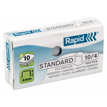 Rapid niitit  Standard 10/4 (1000) Rapid niitit  Standard 10/4 (1000) | Porin Konttorikone Oy