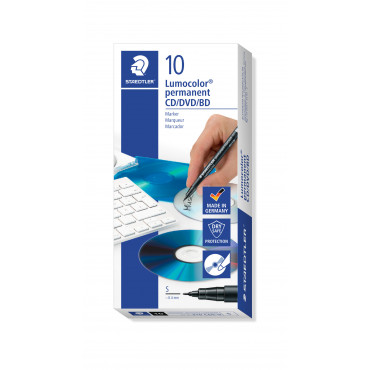 Staedtler  CD/DVD-merkkauskynä musta 0,4 mm Staedtler  CD/DVD-merkkauskynä musta 0,4 mm | Porin Konttorikone Oy