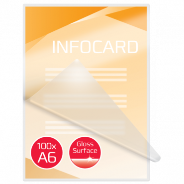 GBC laminointitasku A6 2 x 125 mic (100) GBC laminointitasku A6 2 x 125 mic (100) | Porin Konttorikone Oy