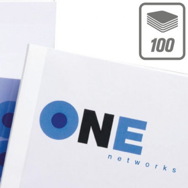 GBC A4 3 mm liimasidontakansi valkoinen (100) GBC A4 3 mm liimasidontakansi valkoinen (100) | Porin Konttorikone Oy