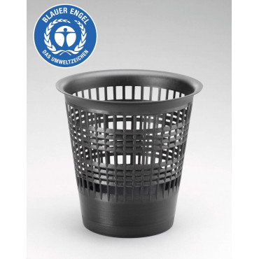 Durable Economy paperikori 13 L pyöreä musta | Porin Konttorikone Oy