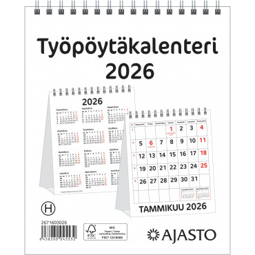 Työpöytäkalenteri | Porin Konttorikone Oy
