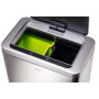 Durable Sensor Bin NO TOUCH DUO 2 x 20 L roskakori | Porin Konttorikone Oy
