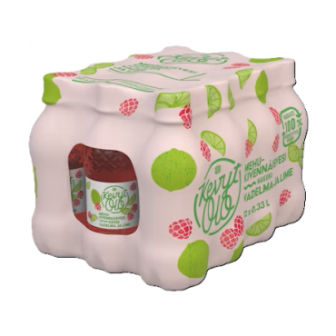 KevytOlo Vadelma-Lime mehukivennäisvesi 0,33 l kmp 12-pakki | Porin Konttorikone Oy