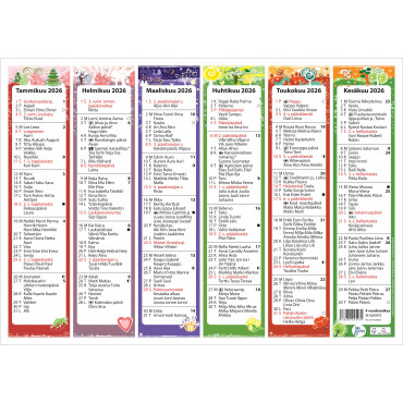 Neljä vuodenaikaa | Porin Konttorikone Oy