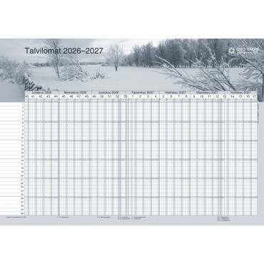 Quo Vadis -lomakalenteri 2026-2027 | Porin Konttorikone Oy
