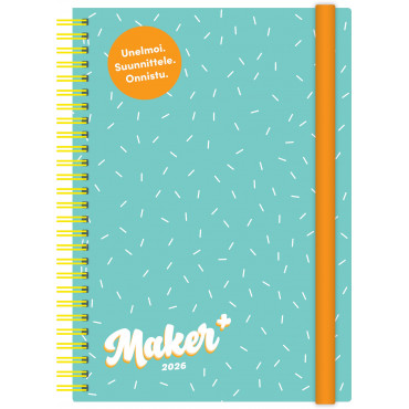 Maker+, turkoosi | Porin Konttorikone Oy