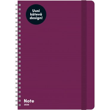 Note A5, liila | Porin Konttorikone Oy