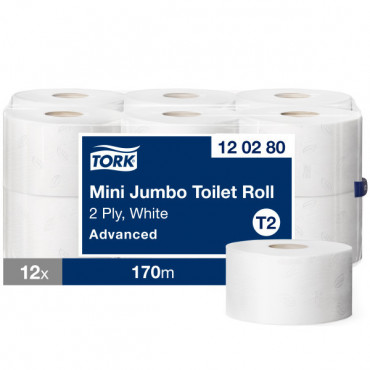 Tork Mini Jumbo wc-paperi T2 (12) | Porin Konttorikone Oy