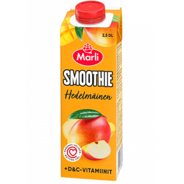 Marli Hedelmäinen smoothie + D&C-vitamiinit 2,5 dl | Porin Konttorikone Oy