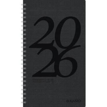 Viikkopäivyri/Veckodatumvisare 14 Eko, musta | Porin Konttorikone Oy