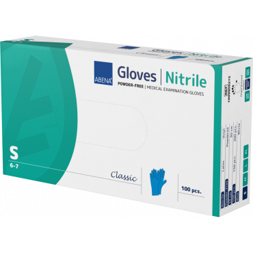 ABENA Classic nitriilikäsine S sininen (100) | Porin Konttorikone Oy