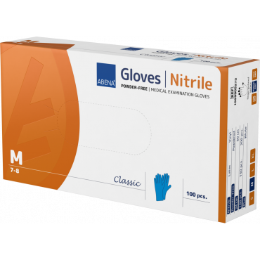 ABENA Classic nitriilikäsine M sininen (100) | Porin Konttorikone Oy