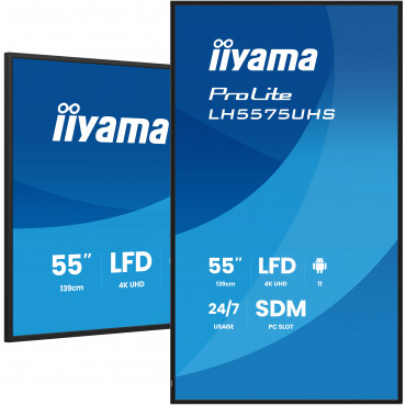 iiyama Prolite LH5575UHS 55″ 24/7 näyttö | Porin Konttorikone Oy
