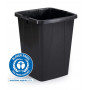 Durabin® ECO jätesäiliö 90 L musta | Porin Konttorikone Oy