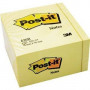 Post-it 636-B viestilappukuutio Canary Yellow 76 mm x 76 mm | Porin Konttorikone Oy