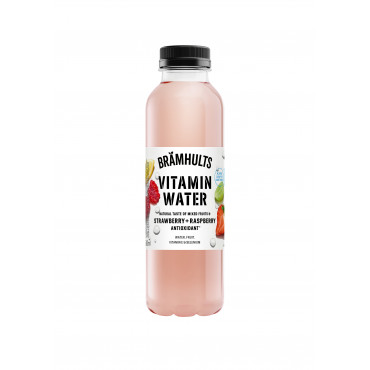Brämhults Vitamin Water Mansikka-Vadelma 0,5 L | Porin Konttorikone Oy