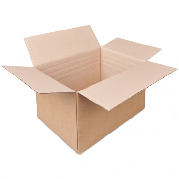 Aaltopahvilaatikko 24 ruskea 310 x 215 x 250/190 mm (25) | Porin Konttorikone Oy