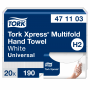 Tork Xpress® Multifold -käsipyyhkeet luonnonvalkoinen H2 | Porin Konttorikone Oy