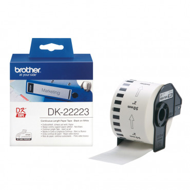 Brother DK22223 50 mm jatkuva rullatarra | Porin Konttorikone Oy