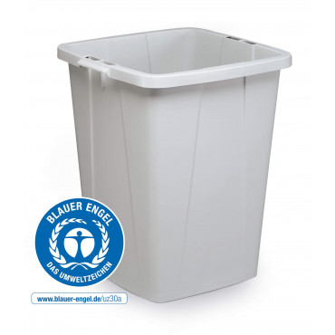 Durabin® ECO jätesäiliö 90 L harmaa | Porin Konttorikone Oy