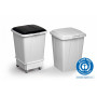 Durabin® ECO jätesäiliö 90 L harmaa | Porin Konttorikone Oy