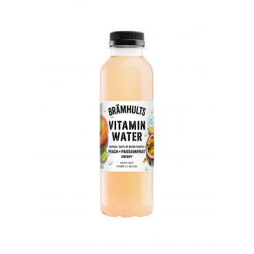 Brämhults Vitamin Water Persikka-Passiohedelmä 0,5 L | Porin Konttorikone Oy