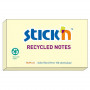 Stick′n viestilappu EKO 76 x 127 mm keltainen | Porin Konttorikone Oy