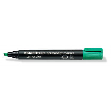 Staedtler Lumocolor 350 huopakynä vihreä 2-5 mm viisto | Porin Konttorikone Oy
