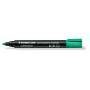 Staedtler Lumocolor 352 huopakynä vihreä 2 mm pyöreä | Porin Konttorikone Oy