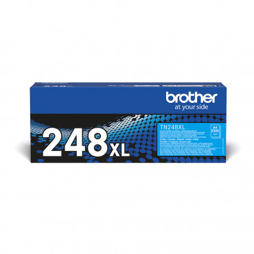 Brother TN248XLC Cyan värikasetti | Porin Konttorikone Oy