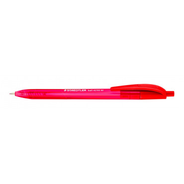 Staedtler 4230 M kuulakynä punainen | Porin Konttorikone Oy