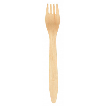 Abena GASTRO-LINE  haarukka  16 cm puinen FSC 100kpl | Porin Konttorikone Oy