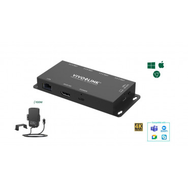 Vivolink USB-C HUB konferenssijärjestelmälle LVUSBCHUBV2 | Porin Konttorikone Oy