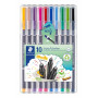 Staedtler Triplus fineliner 334 0,3 mm 10-v sarja | Porin Konttorikone Oy