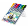 Staedtler Triplus fineliner 334 0,3 mm 10-v sarja | Porin Konttorikone Oy