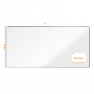 Nobo Premium Plus valkotaulu 240 x 120 cm emali | Porin Konttorikone Oy