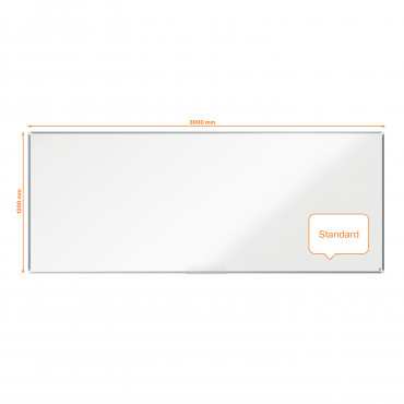 Nobo Premium Plus valkotaulu 300 x 120 cm emali | Porin Konttorikone Oy