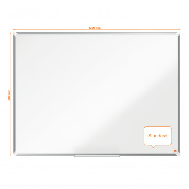 Nobo Premium Plus valkotaulu 120 x 90 cm emali | Porin Konttorikone Oy