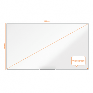 Nobo Impression Pro Wide valkotaulu 85 tuumaa emali | Porin Konttorikone Oy