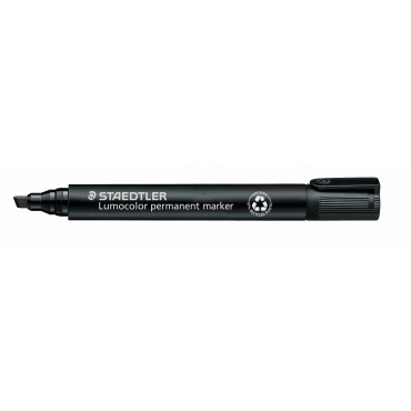 Staedtler Lumocolor 350 huopakynä musta 2-5 mm viisto | Porin Konttorikone Oy
