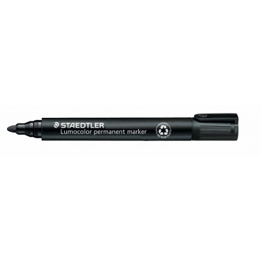 Staedtler Lumocolor 352 huopakynä musta 2 mm pyöreä | Porin Konttorikone Oy