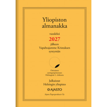 Yliopiston almanakka A6 | Porin Konttorikone Oy