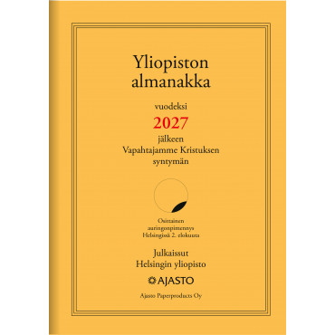 Yliopiston almanakka A4 | Porin Konttorikone Oy