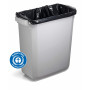Durabin ECO 60 L jäteastia harmaa | Porin Konttorikone Oy