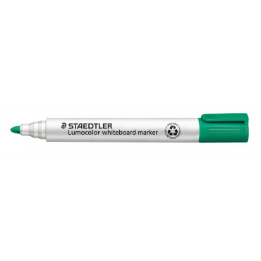 Staedtler Lumocolor 351 valkotaulukynä vihreä 2 mm pyöreä | Porin Konttorikone Oy