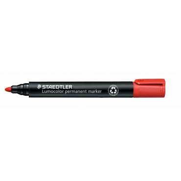 Staedtler Lumocolor 352 huopakynä punainen 2 mm pyöreä | Porin Konttorikone Oy
